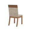 Cadeiras Kit 4 Cadeiras Isa Plus Nature/Corano/Caramelo/Creme - Henn