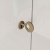 Guarda-Roupa Solteiro Açaí 3 Portas 2 Gavetas Cinamomo/Off White - Henn