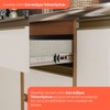 Balcão de Cozinha para Pia 120 Cm Venaly 3 Portas 2 Gavetas Cinamomo/Off White - Henn