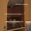 Torre Quente Venaly 4 Portas com Vidro C589 Cinamomo/Off White - Henn