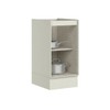 Balcão de Cozinha 40 Cm Fineze 2 Gavetas 100% Mdf Areia Hp - Henn