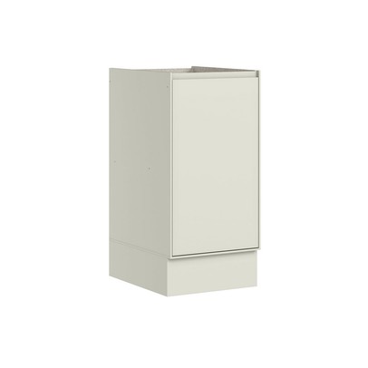Balcão de Cozinha 40 Cm Fineze 1 Porta 100% Mdf Areia Hp - Henn