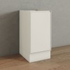 Balcão de Cozinha 40 Cm Fineze 1 Porta 100% Mdf Areia Hp - Henn