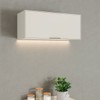 Armário Aéreo Cozinha 80 Cm Fineze 1 Porta 100% Mdf Areia Hp - Henn