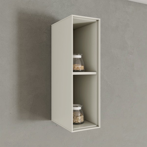 Armário Aéreo Cozinha 20 Cm Fineze 100% Mdf Areia Hp - Henn