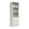 Torre Quente Fineze 1 Portas 2 Gavetas 100% Mdf Areia Hp - Henn