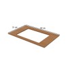 Tampo para Balcão Cooktop 80 Cm Fineze 100% Mdf Cinamomo - Henn