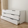 Cômoda Madri 6 Gavetas Branco - Panorama Móveis