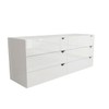 Cômoda Veneza 6 Gavetas Branco - Panorama Móveis