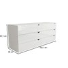 Cômoda Veneza 6 Gavetas Branco - Panorama Móveis