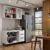 Cozinha Completa Vicenza 6 Portas 3 Gavetas Branco - Panorama Móveis
