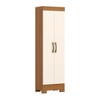 Armário Multiuso 2 Portas B387 Cinamomo/Off White - Henn