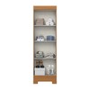 Armário Multiuso 2 Portas B387 Cinamomo/Off White - Henn