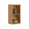 Armário Aéreo Cozinha 40 Cm Bless 1 Porta 100% Mdf Jequitibá/Off White Fosco - Linea Brasil