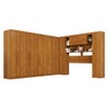 Guarda-Roupa Casal Modulado Portofino 13 Portas 4 Gavetas Cinamomo - Pnr Móveis