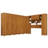 Guarda-Roupa Casal Modulado Portofino 13 Portas 4 Gavetas com Pés Cinamomo - Pnr Móveis