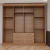 Guarda-Roupa Casal França 8 Portas 6 Gavetas Jatoba - Panorama Móveis