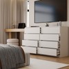 Cômoda Antuérpia 8 Gavetas Branco - Panorama Móveis