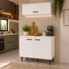 Cozinha Compacta Dolce Café 3 Portas Branco - Panorama Móveis