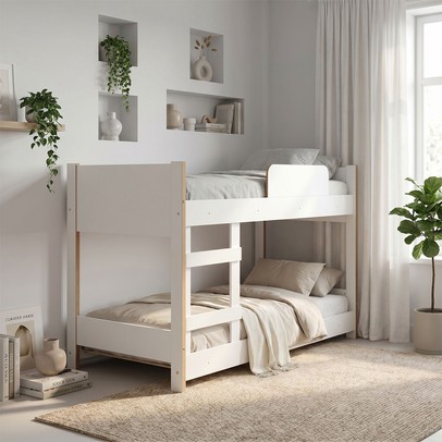 Beliche Mini com Escada Branco - Movelbras