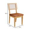 Cadeira Carvalho Rose/Veronese Cj Ca35 Cr26- Dalla Costa