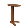 Mesa de Canto 60cm 100% Mdf Pinhão - Dalla Costa