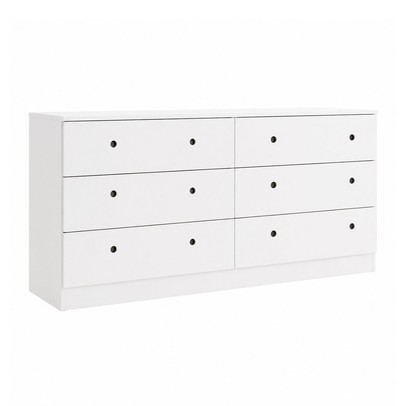 Cômoda 6 Gavetas Bcm 28 Branco - Brv
