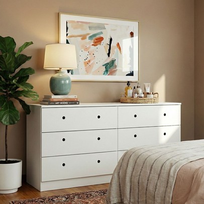 Cômoda 6 Gavetas Bcm 28 Branco - Brv