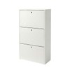 Sapateira 3 Gavetas Bst 24 Branco - Brv