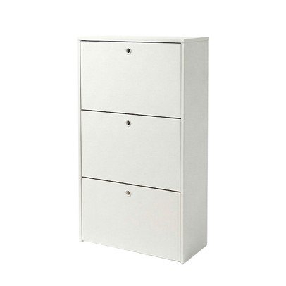 Sapateira 3 Gavetas Bst 24 Branco - Brv