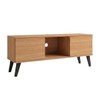 Rack para TV Até 50 Polegadas 2 Portas Br 363 Lamina Mel - Brv