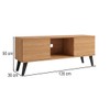 Rack para TV Até 50 Polegadas 2 Portas Br 363 Lamina Mel - Brv