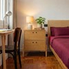 Mesa de Cabeceira 2 Gavetas com Pés Bcr 11 Lamina Mel/Pinus Claro - Brv Móveis