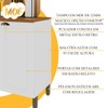 Cozinha Compacta Bariloche 8 Portas 2 Gavetas com Tampo e Pés 100% Mdf Branco - Indékes