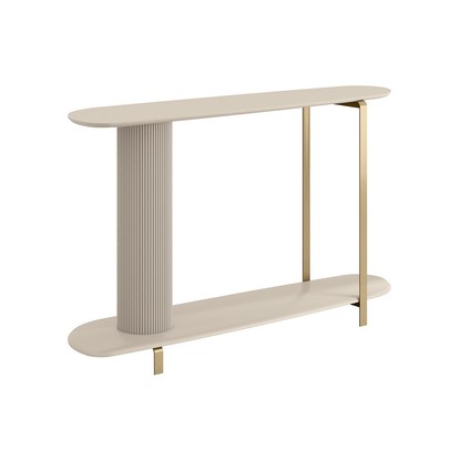 Aparador Olimpo 2 Prateleiras Off White - Linea Brasil