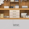 Guarda-Roupa Casal New Murano 10 Portas 3 Gavetas Cinamon/Off White - Demóbile