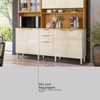 Cozinha Compacta Amora 10 Portas 2 Gavetas Cinamon/Off White - Demóbile