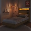 Cama de Solteiro Cancun 1 Porta com Led Mel - Art In Móveis