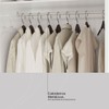 Guarda-Roupa Casal Domo 4 Portas 4 Gavetas com Espelho Branco - Demóbile