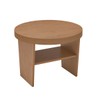Mesa de Canto Magnum Orgânica Cinamomo - Artely Móveis