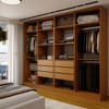Guarda-Roupa Casal Genova 8 Portas 6 Gavetas Freijó/Branco - Panorama Móveis