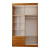 Guarda-Roupa Infantil Lisboa 4 Portas 2 Gavetas Cinamomo - Panorama Móveis