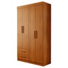 Guarda-Roupa Infantil Lisboa 4 Portas 2 Gavetas Cinamomo - Panorama Móveis