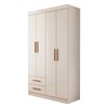 Guarda-Roupa Infantil Lisboa 4 Portas 2 Gavetas Branco - Panorama Móveis