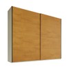 Guarda-Roupa Casal Hanover 2 Portas 6 Gavetas 100% Mdf Flex Off White/Peroba - Mademarques