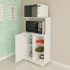 Armário de Cozinha Fruteira 1 Porta Bf3207 Branco - Tecno Mobili