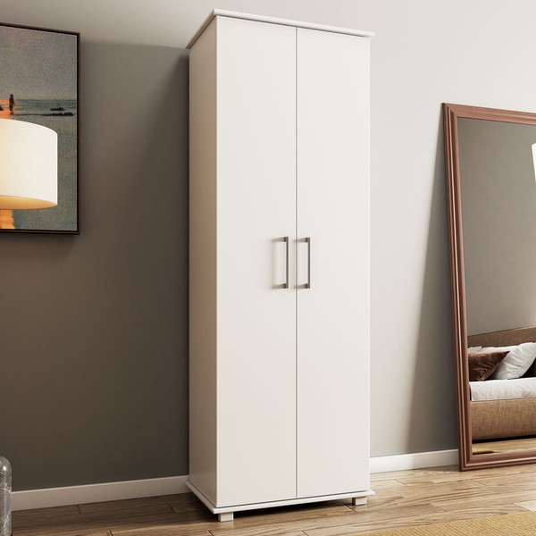 Armário Multiuso 2 Portas Bst 07 Branco - Brv Móveis