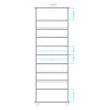 Armário Multiuso 2 Portas Bst 07 Branco - Brv Móveis