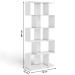 Estante para Livros Esm 209 Branco - Movel Bento