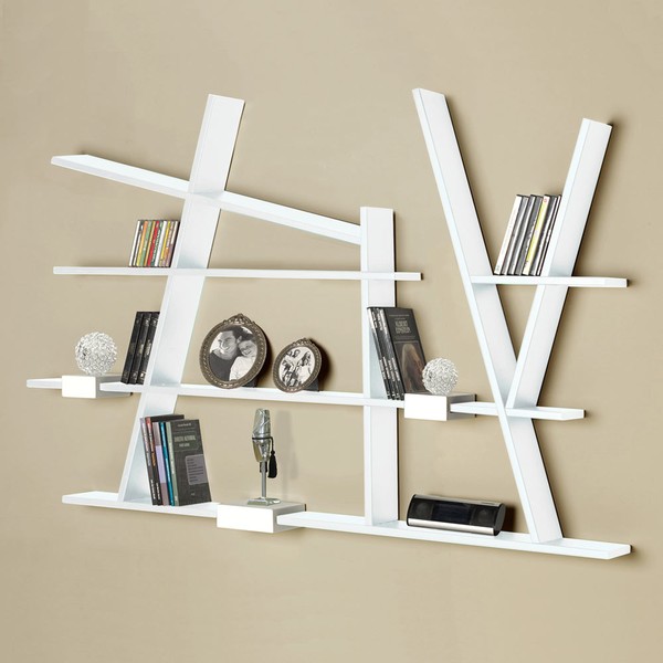 Prateleira Decorativa Turner 325 Branco - Maxima